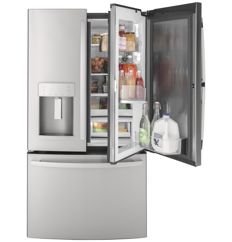 27.7 Cu. Ft. Fingerprint Resistant French-Door Refrigerator with Door In Door GFD28GYNFS