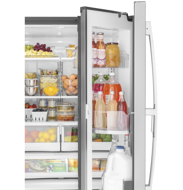 27.7 Cu. Ft. Fingerprint Resistant French-Door Refrigerator with Door In Door GFD28GYNFS