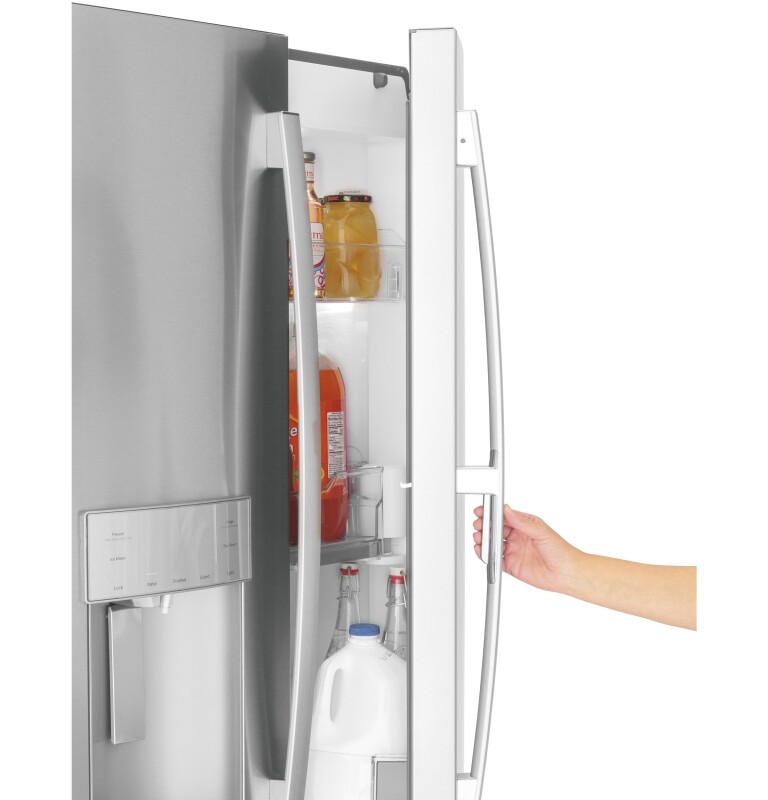 27.7 Cu. Ft. Fingerprint Resistant French-Door Refrigerator with Door In Door GFD28GYNFS