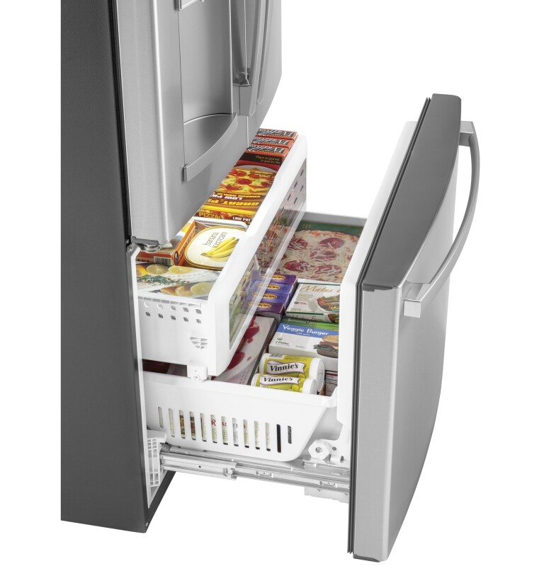 27.7 Cu. Ft. Fingerprint Resistant French-Door Refrigerator with Door In Door GFD28GYNFS