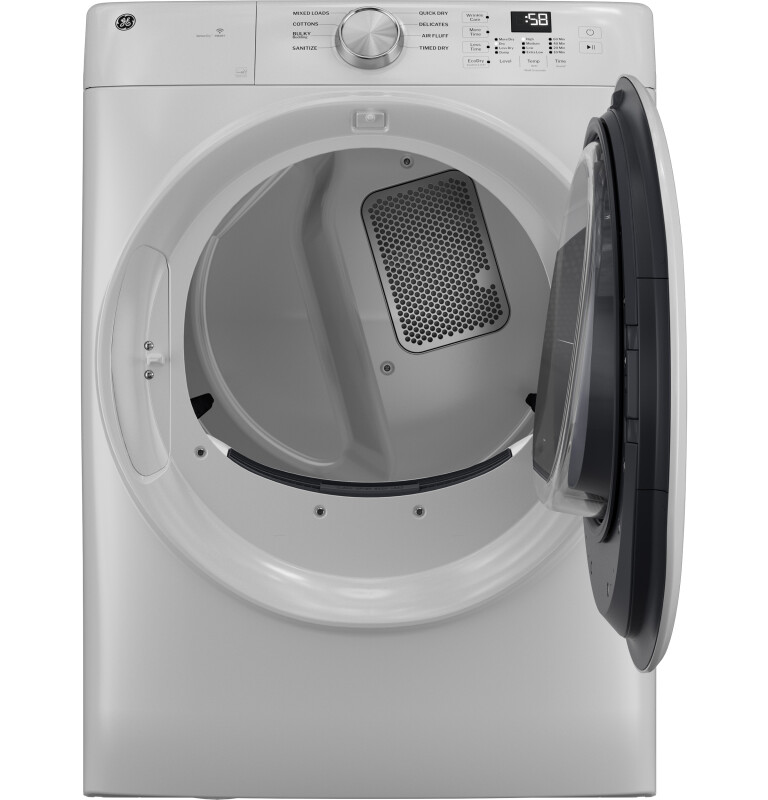 Ge® Energy Star® 7.8 Cu. Ft. Capacity Smart Front Load Electric Dryer GFD35ESSYWW