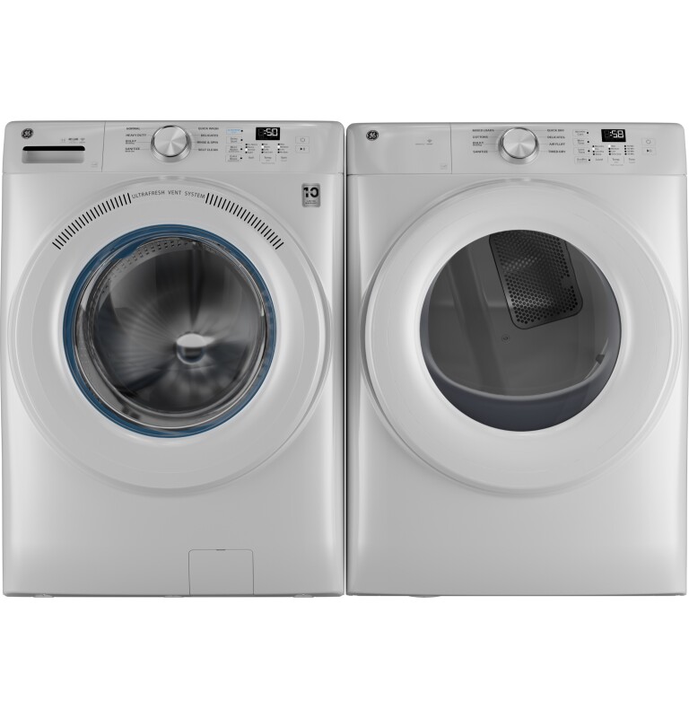 Ge® Energy Star® 7.8 Cu. Ft. Capacity Smart Front Load Electric Dryer GFD35ESSYWW