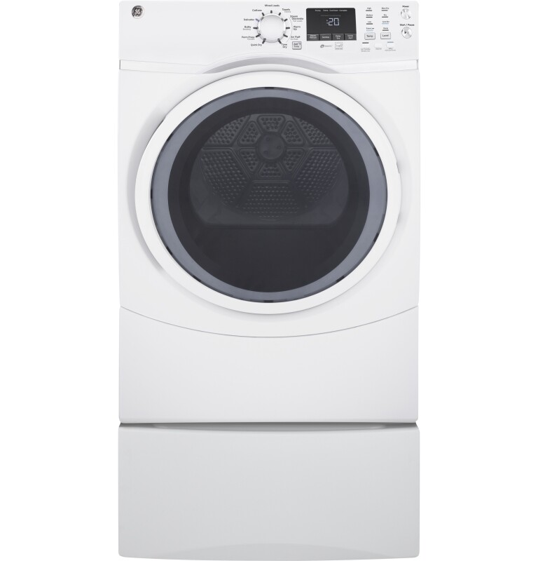 7.5 cu. ft. Capacity Front Load Gas Dryer with Steam GFD45GSSMWW