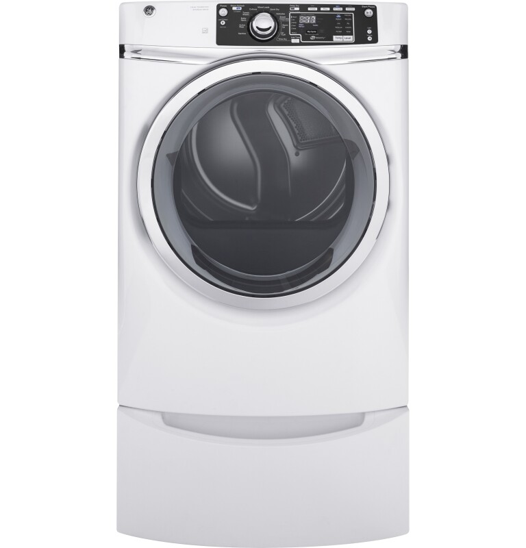 8.3 cu. ft. Capacity Front Load Electric Dryer with Steam GFD48ESSKWW
