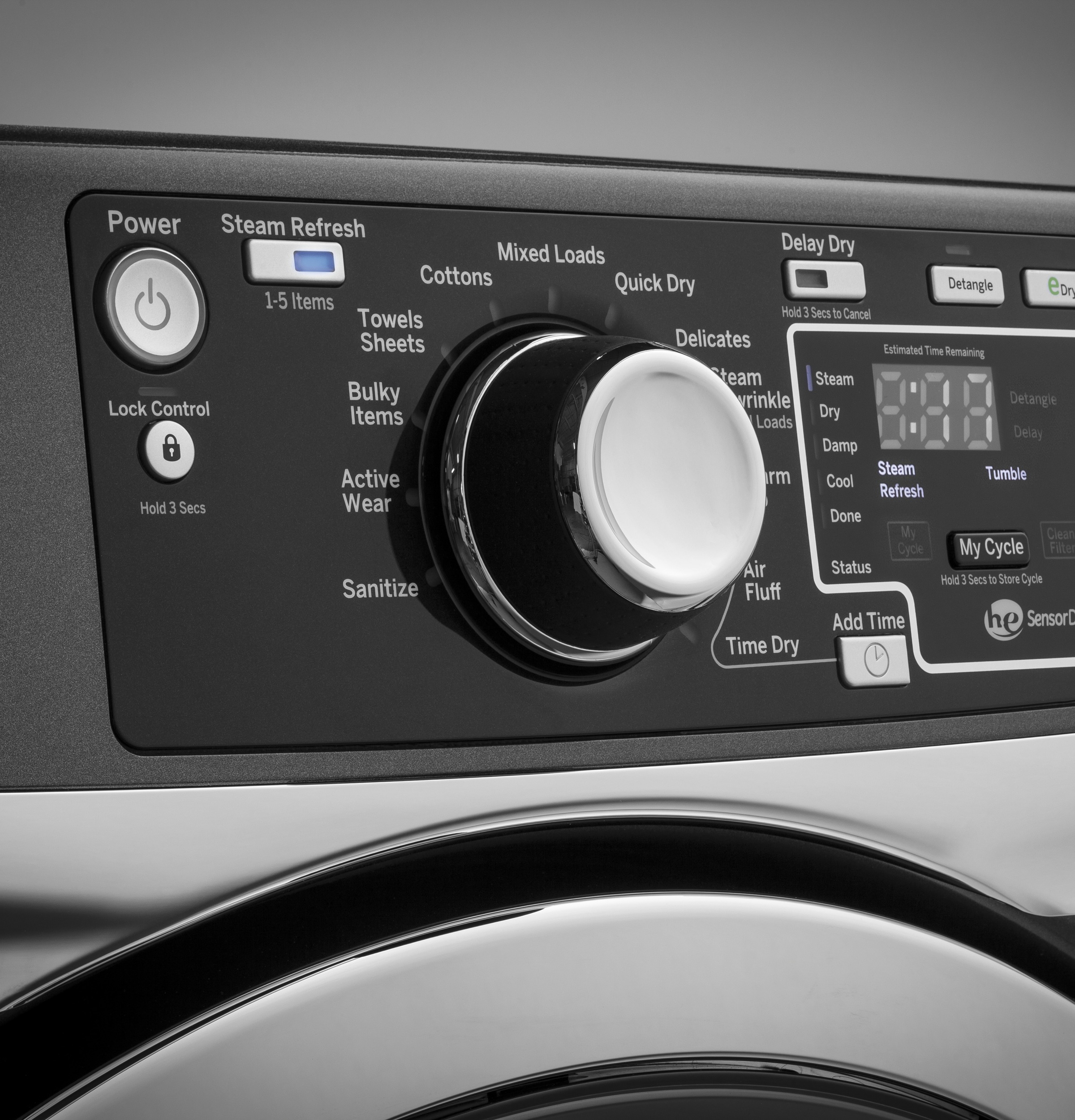 8.3 cu. ft. Capacity RightHeight Front Load Electric Dryer with Steam GFD49ERPKRR