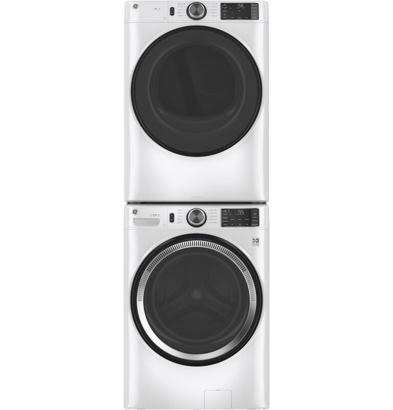 7.8 cu. ft. Capacity Smart Front Load Electric Dryer with Sanitize Cycle GFD55ESSNWW