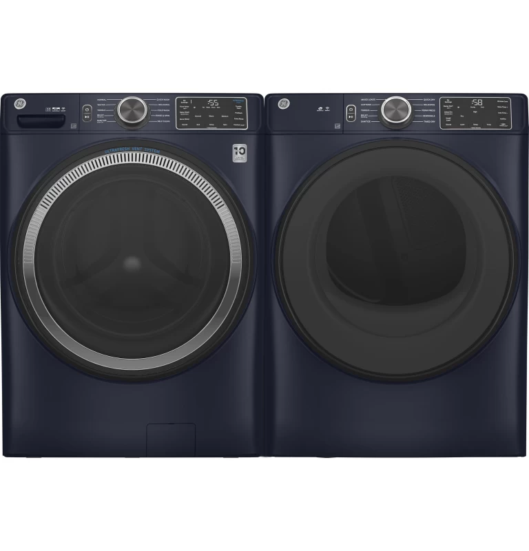 7.8 cu. ft. Capacity Smart Front Load Gas Dryer with Sanitize Cycle GFD55GSPRRS