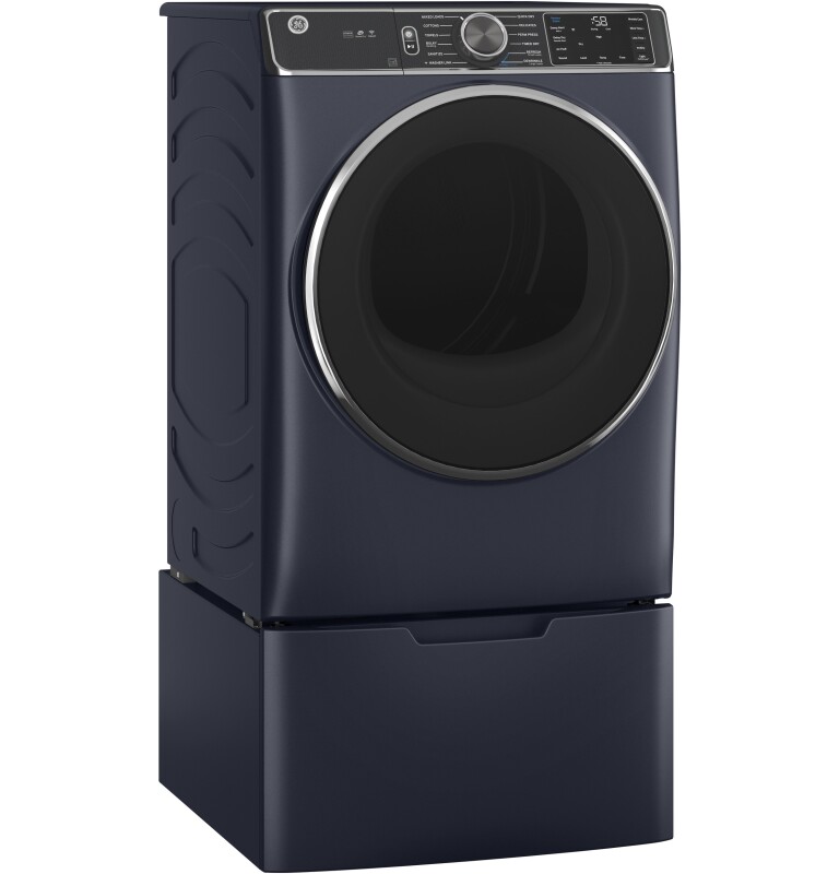 7.8 cu. ft. Capacity Smart Front Load Electric Dryer with Steam and Sanitize Cycle GFD85ESPNRS