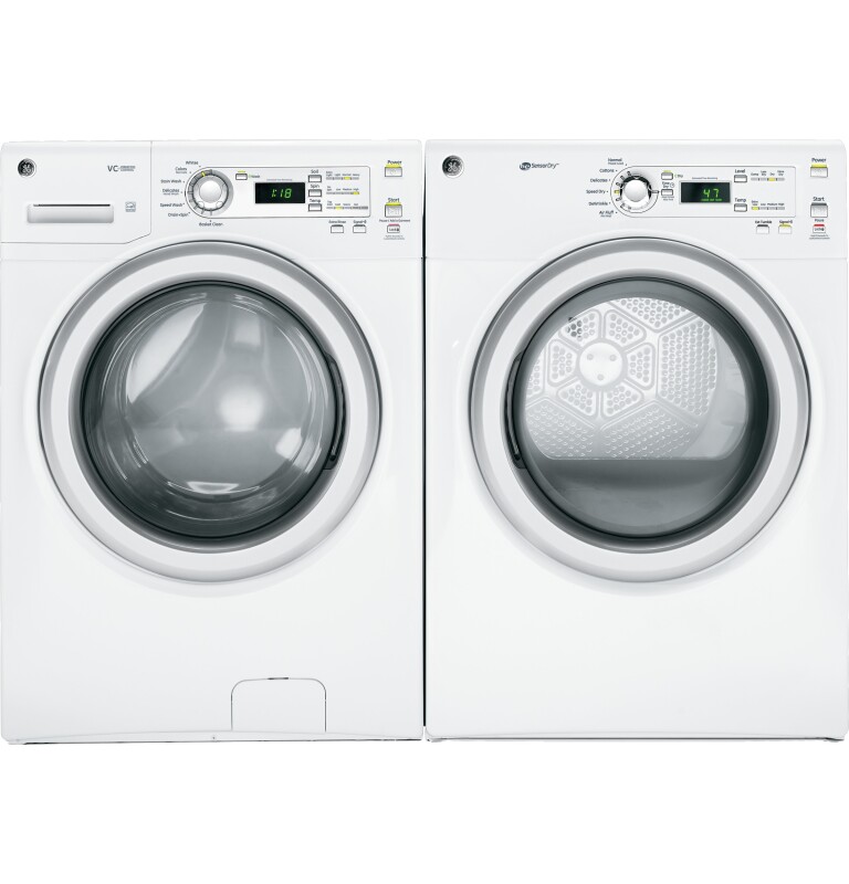 Long Vent 7.0 cu. ft. capacity electric dryer GFDL110EHWW