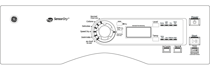7.0 Cu. Ft. capacity Dura Drum gas dryer GFDN110GDWW