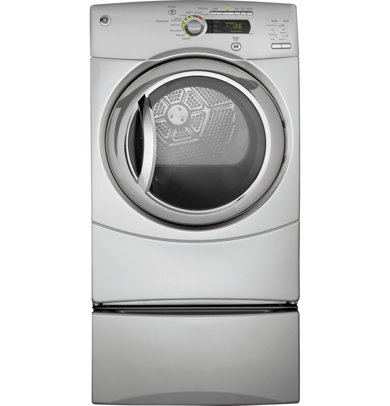 7.0 cu. ft. stainless steel capacity frontload dryer GFDN245ELMS