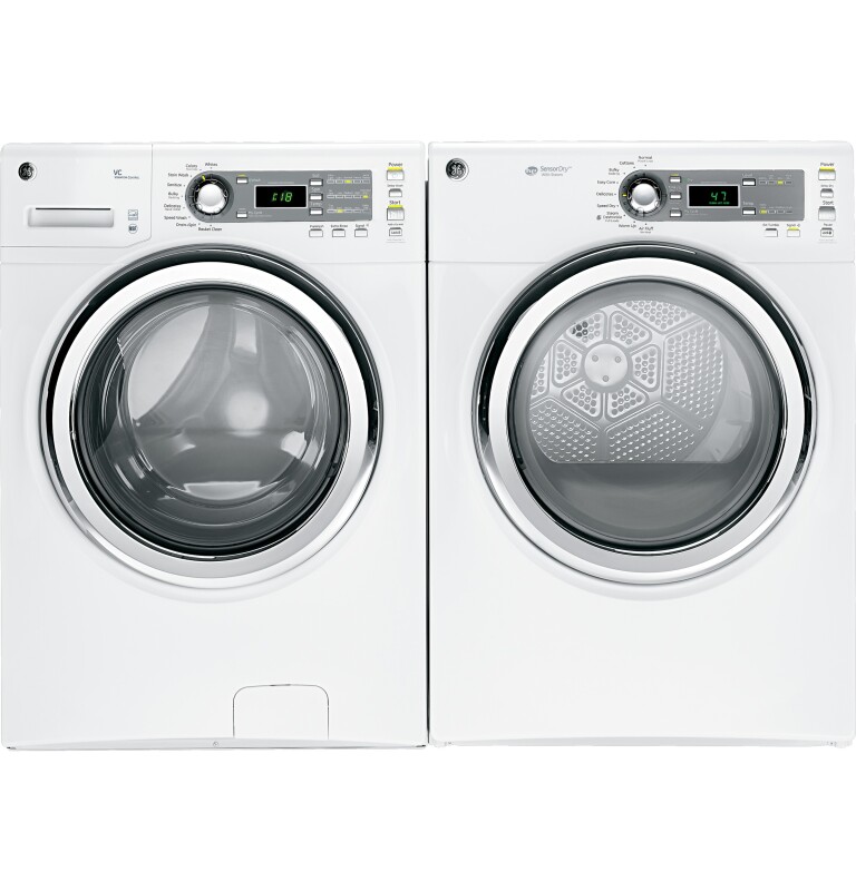 7.0 cu.ft. capacity electric dryer with steam GFDS140EDWW