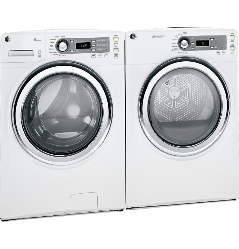 7.0 cu.ft. capacity electric dryer with steam GFDS140EDWW