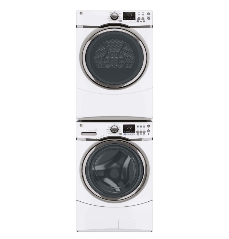 7.5 cu. ft. capacity frontload dryer with steam GFDS170GHWW