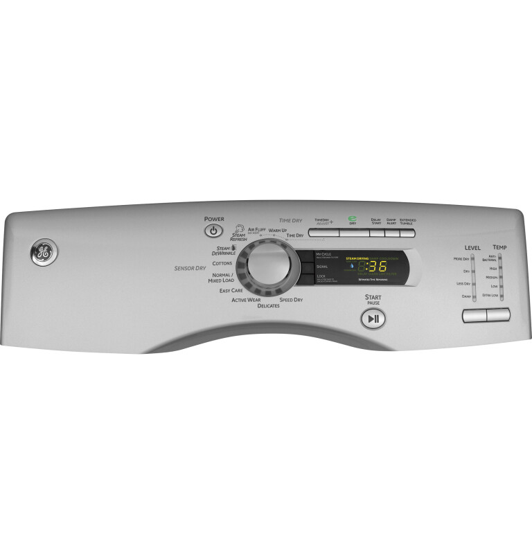 7.5 Cu.Ft. Capacity Electric Dryer with Steam GFDS355ELMS