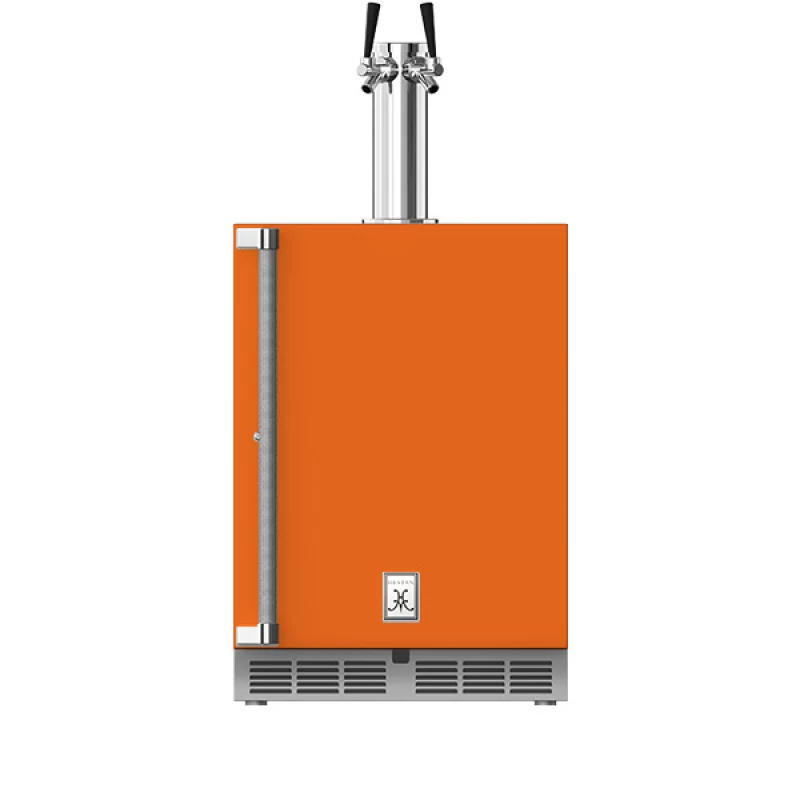 24" Undercounter Double Faucet Beer Dispenser GFDSR242