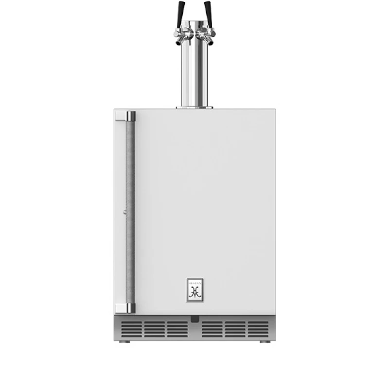 24" Undercounter Double Faucet Beer Dispenser GFDSR242