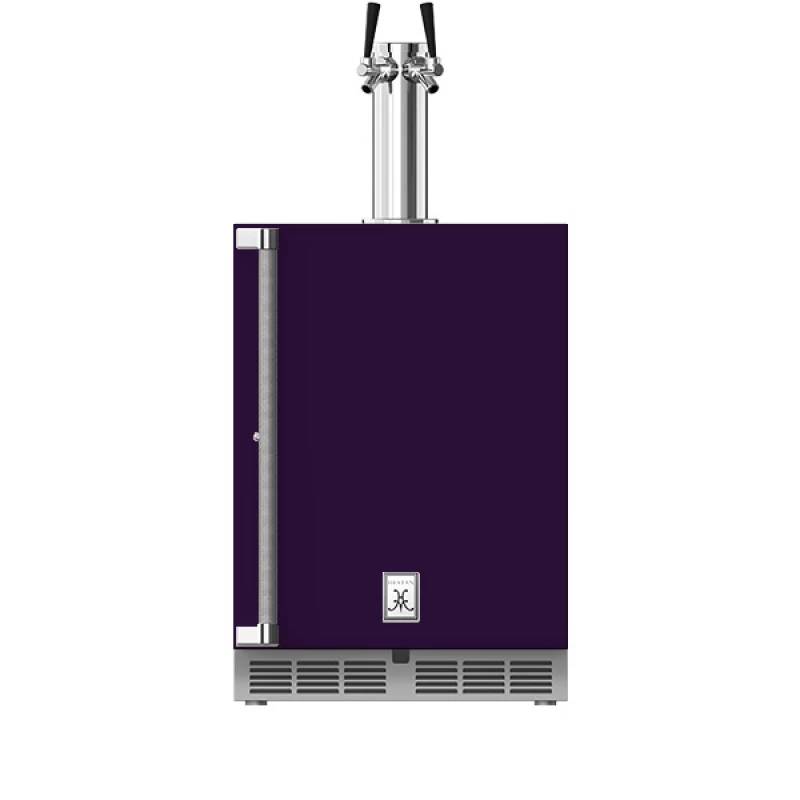 24" Undercounter Double Faucet Beer Dispenser GFDSR242