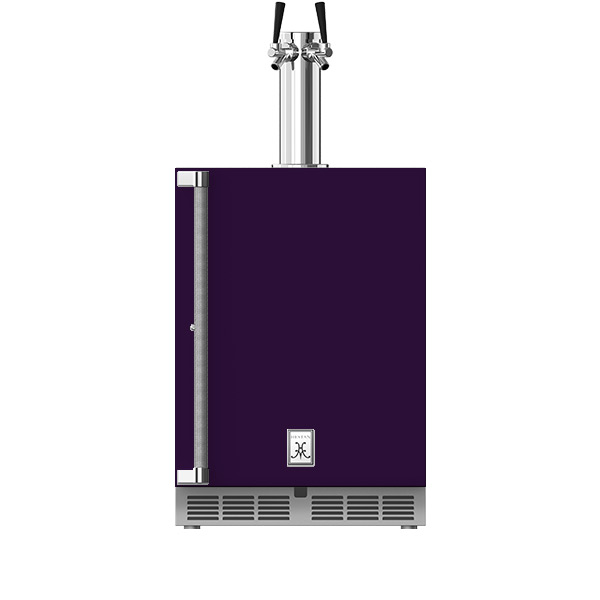 24" Outdoor Double Faucet Beer Dispenser GFDSR242PP