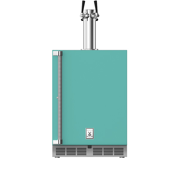 24" Outdoor Double Faucet Beer Dispenser GFDSR242TQ