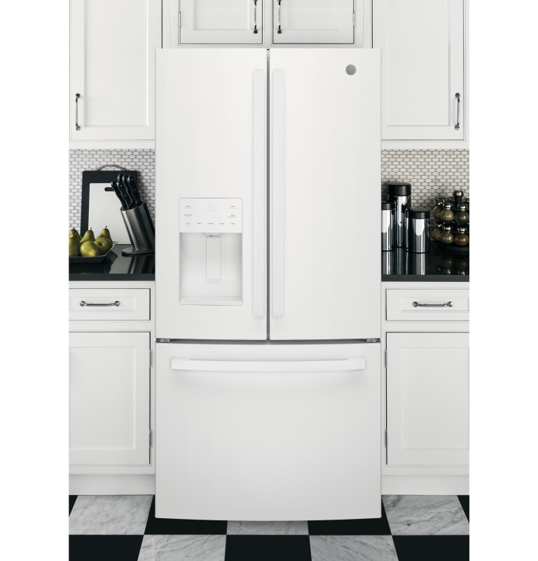 23.6 Cu. Ft. French-Door Refrigerator GFE24JGKWW