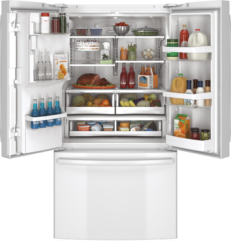 25.7 Cu. Ft. French-Door Refrigerator GFE26GGHWW