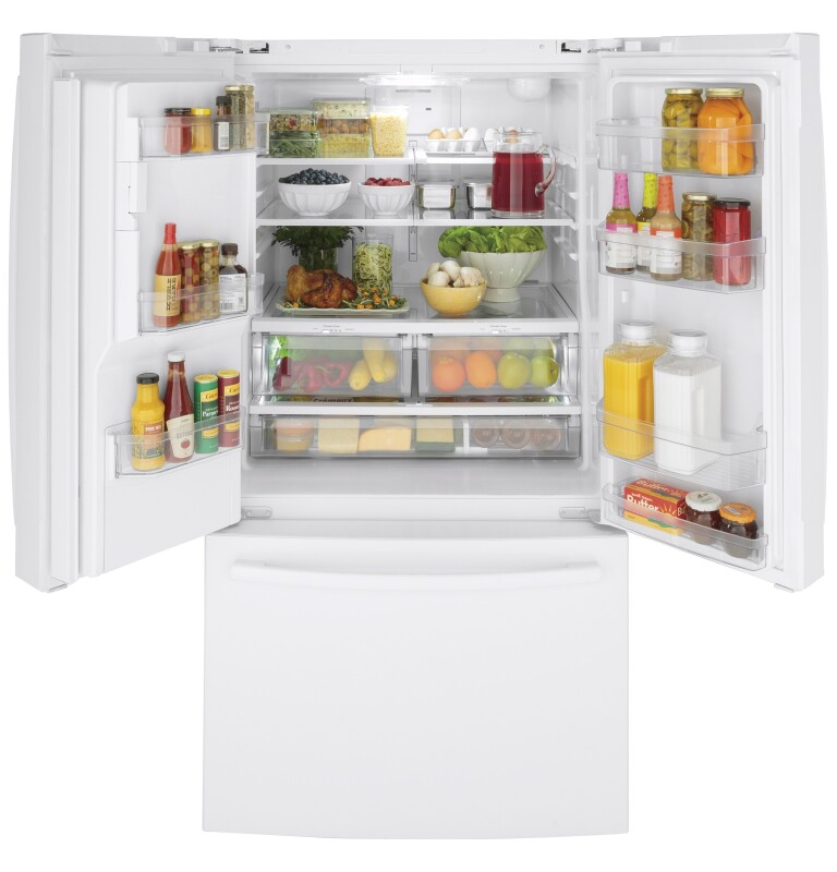 25.7 Cu. Ft. French-Door Refrigerator GFE26JGMWW