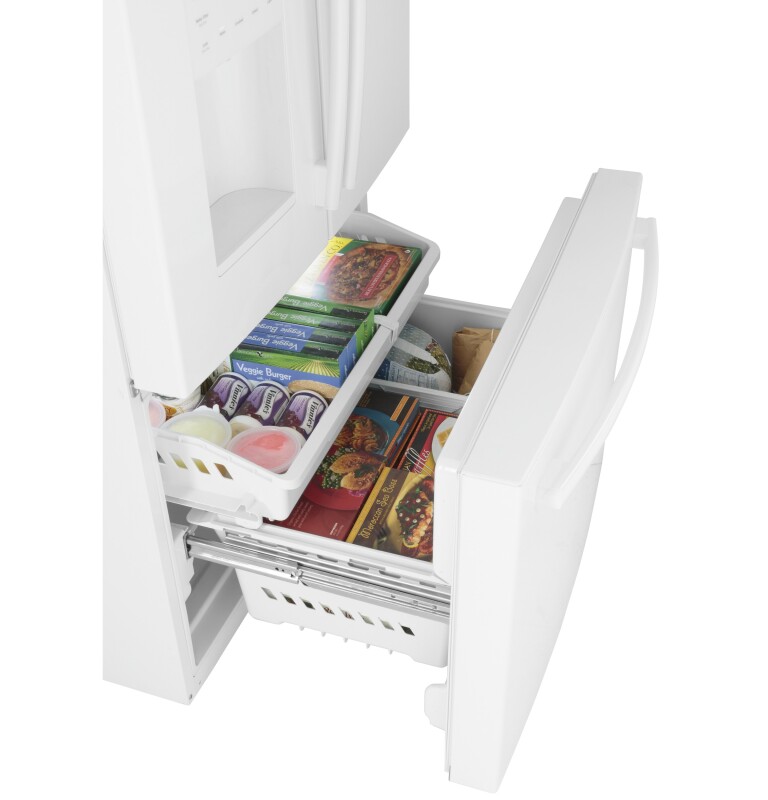 25.7 Cu. Ft. French-Door Refrigerator GFE26JGMWW