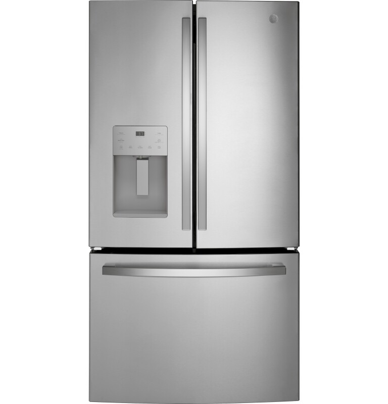 GE 25.7 Cu. Ft. Fingerprint Resistant French-Door Refrigerator Stainless Steel GFE26JYMFS Picture 1