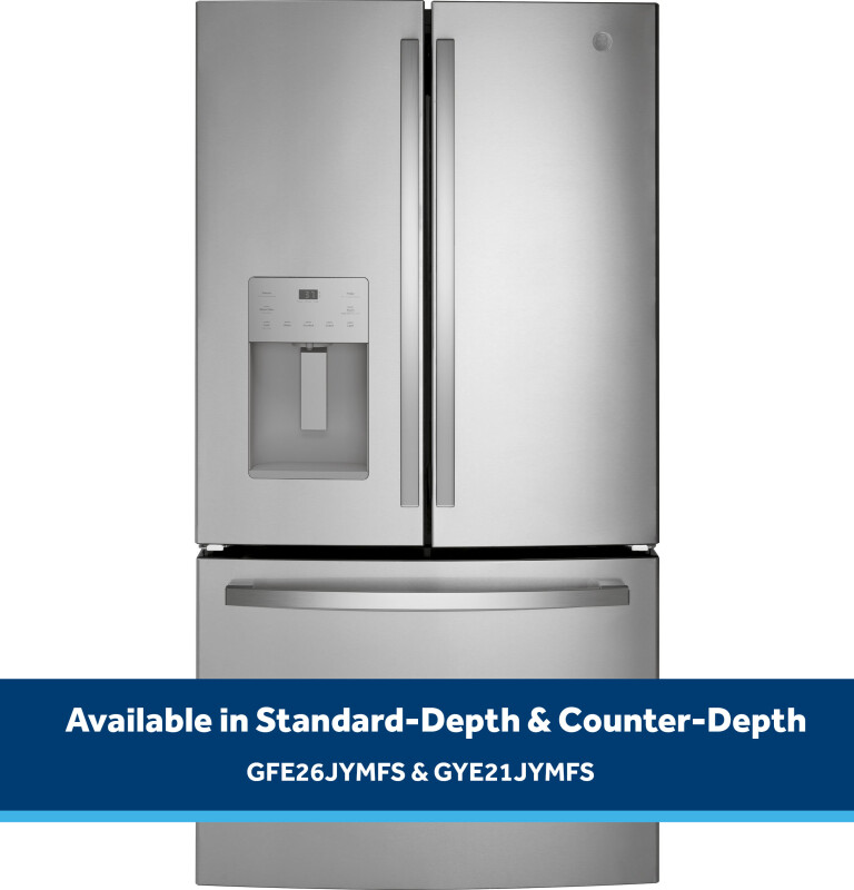 25.7 Cu. Ft. Fingerprint Resistant French-Door Refrigerator GFE26JYMFS