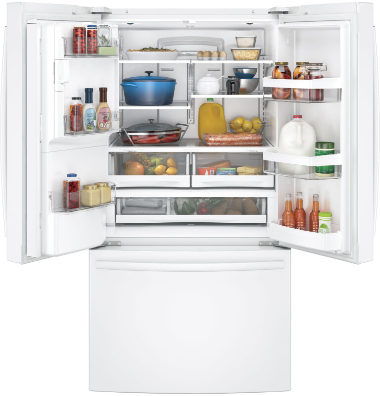27.7 Cu. Ft. French-Door Refrigerator GFE28GGKWW