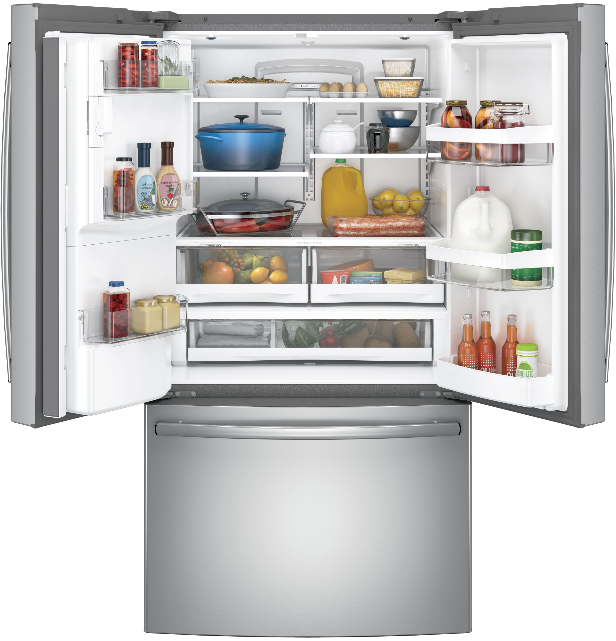 27.7 Cu. Ft. French-Door Refrigerator GFE28GSKSS