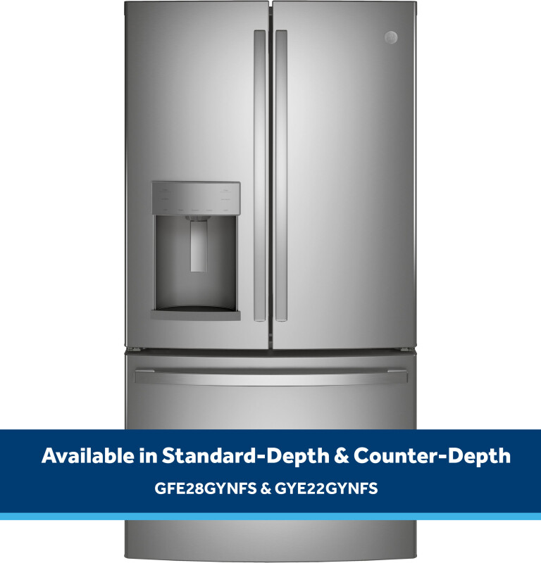 27.7 Cu. Ft. Fingerprint Resistant French-Door Refrigerator GFE28GYNFS