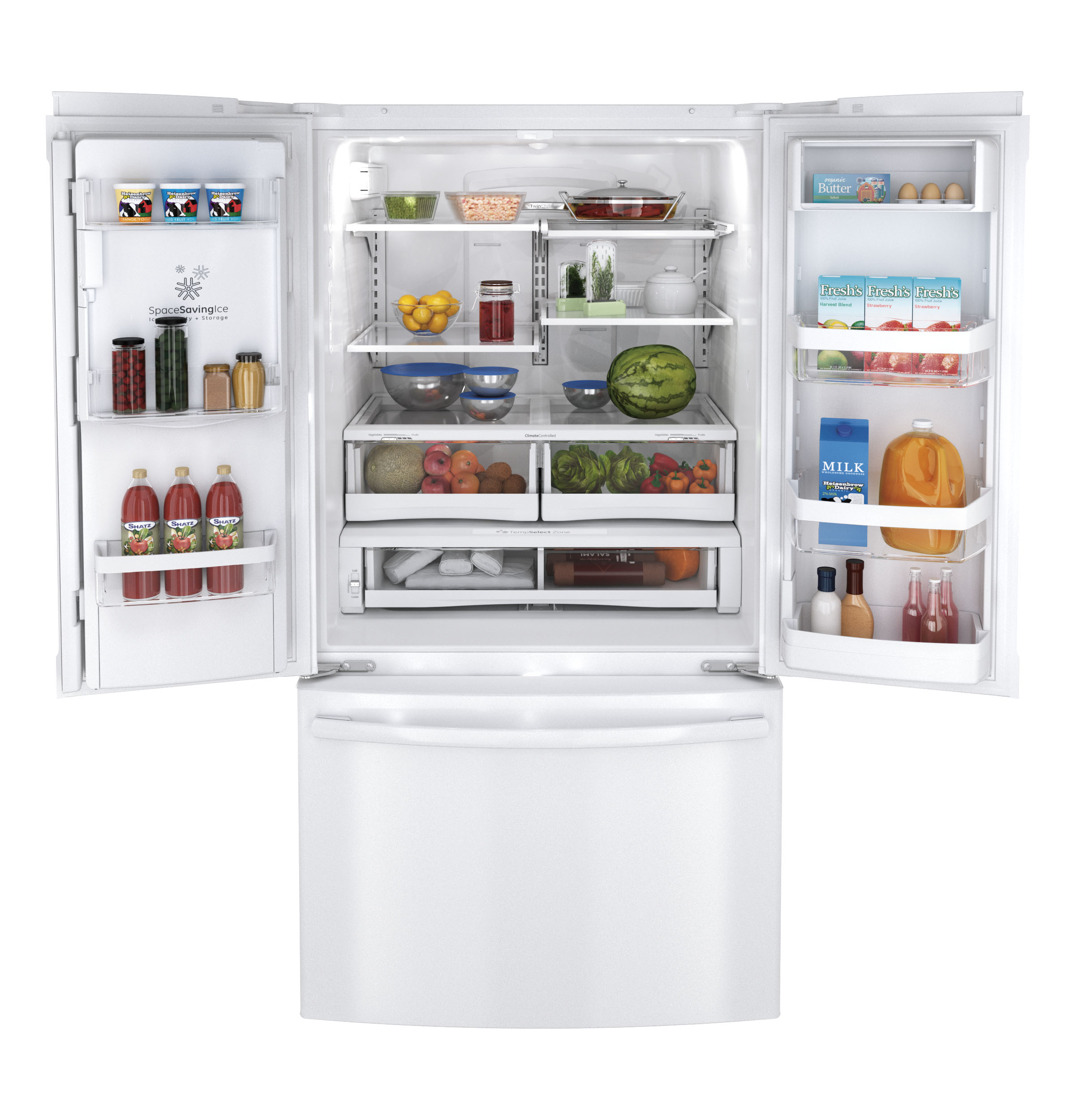 27.7 Cu. Ft. French-Door Refrigerator GFE29HGDWW