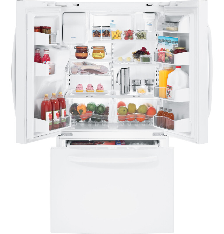 25.9 Cu. Ft. French-Door Refrigerator with Icemaker GFSF6KKXWW