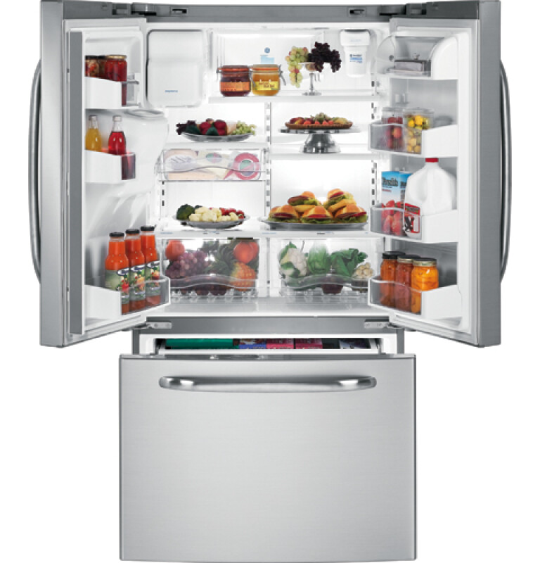 25.9 Cu. Ft. French-Door Refrigerator with Icemaker GFSF6KKXBB