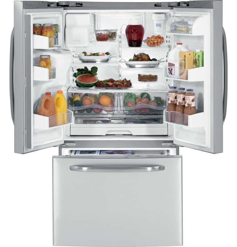 25.9 Cu. Ft. French-Door Refrigerator with Icemaker GFSF6KKYWW
