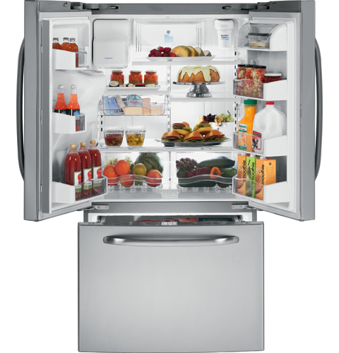 25.9 Cu. Ft. French-Door Refrigerator with Icemaker GFSS6KKXSS