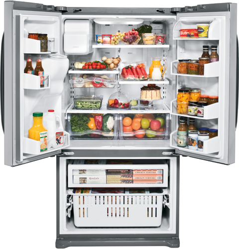 25.9 Cu. Ft. French-Door Refrigerator with Icemaker GFSS6KKXSS