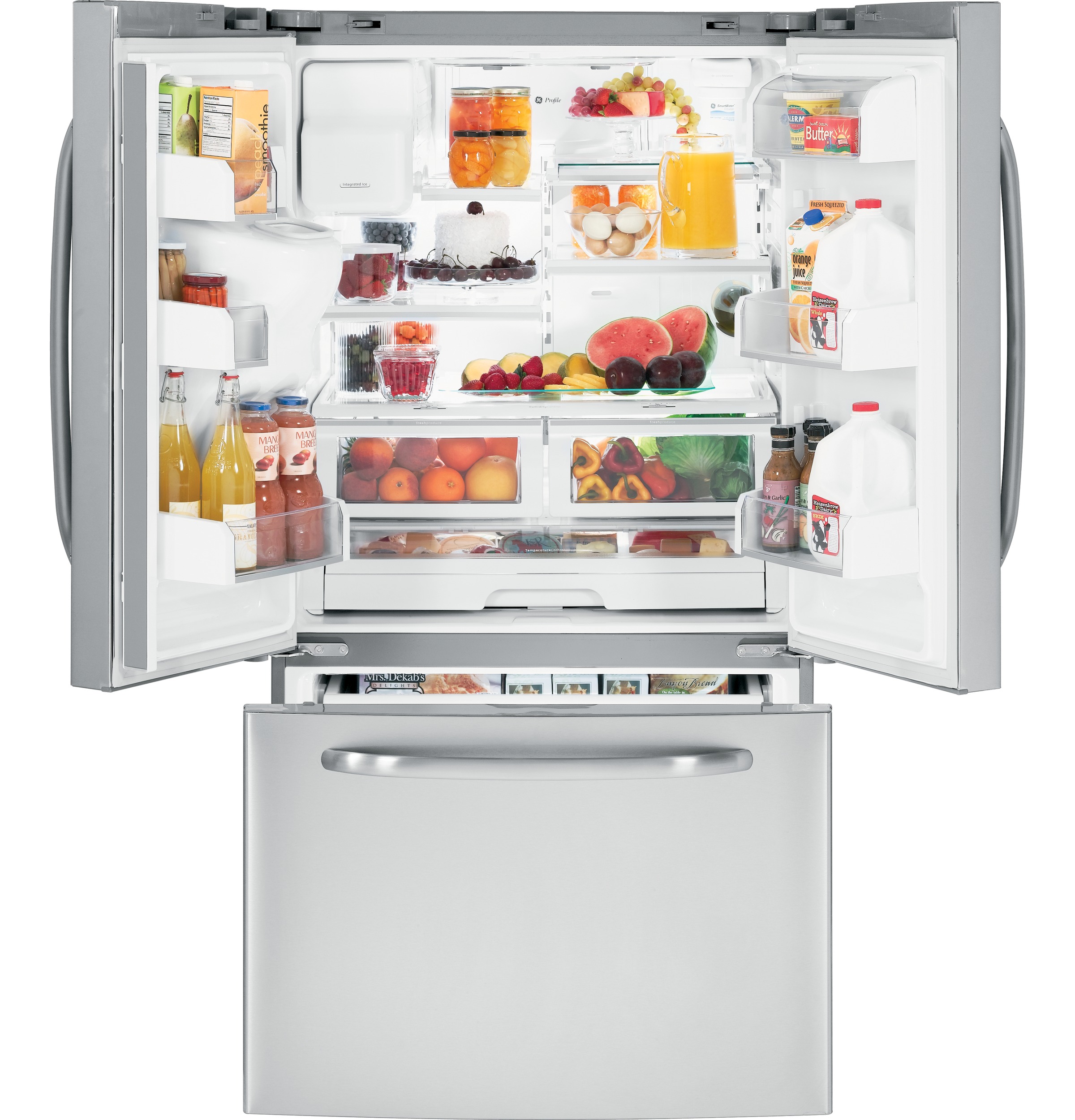 25.9 Cu. Ft. French-Door Refrigerator with Icemaker GFSS6PKBSS