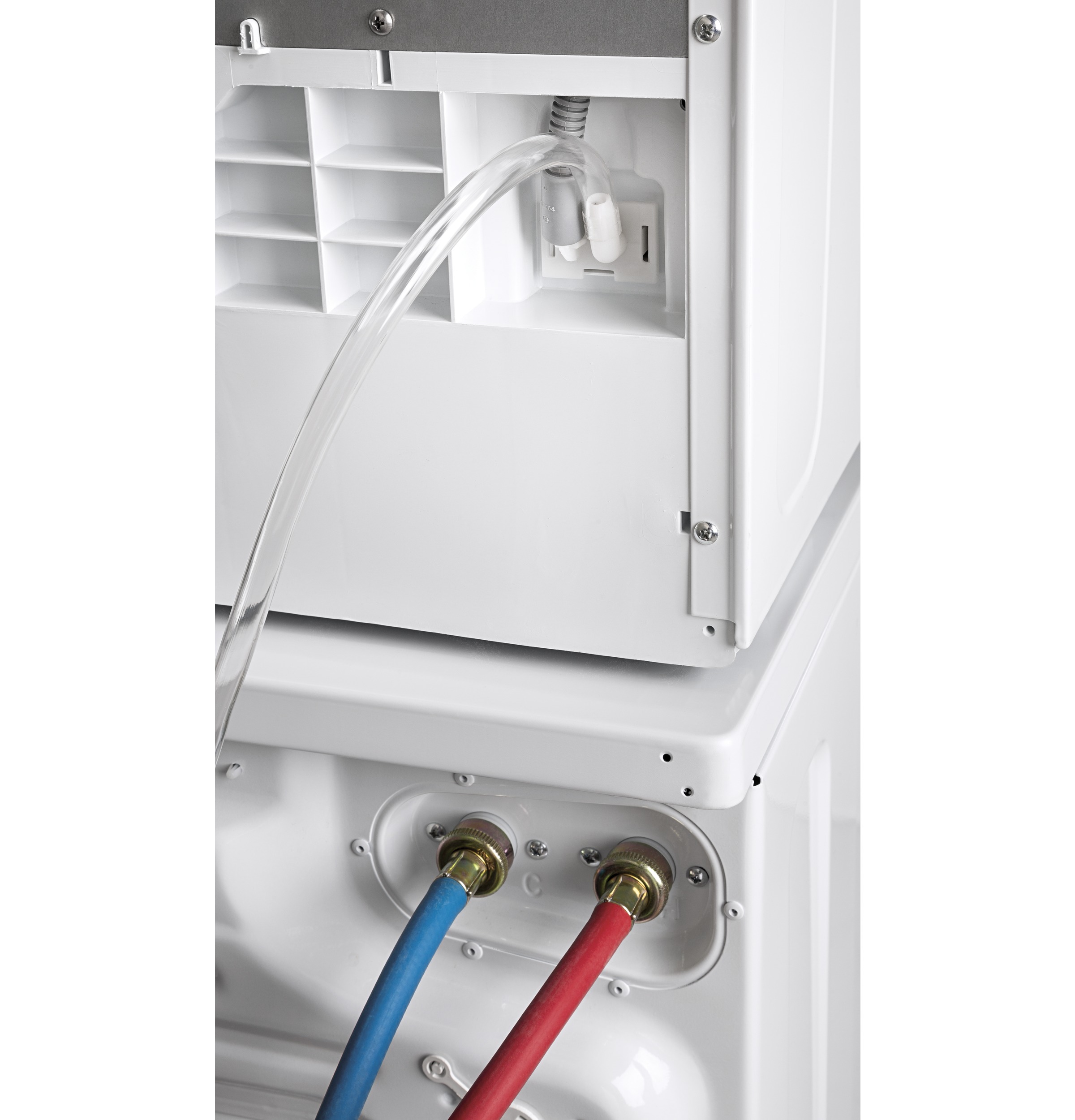 4.0 cu.ft. Capacity 24" Ventless Condenser Frontload Electric Dryer with Stainless Steel Basket GFT14ESSLWW