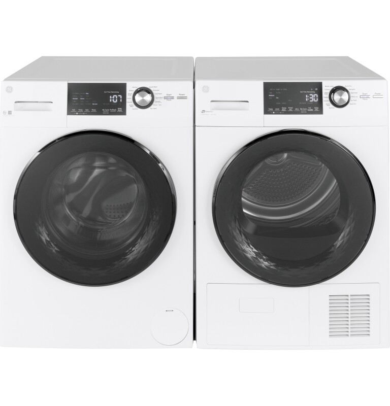 24" 2.4 Cu. Ft. Front Load Washer with Steam GFW148SSMWW