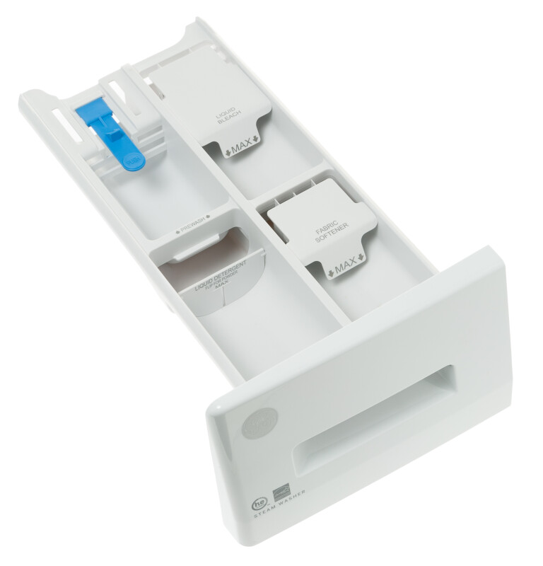 24" 2.4 Cu. Ft. Front Load Washer with Steam GFW148SSMWW