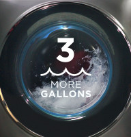 4.6 cu. ft. Capacity Smart Front Load Washer with UltraFresh Vent System with OdorBlock GFW350SSYWW