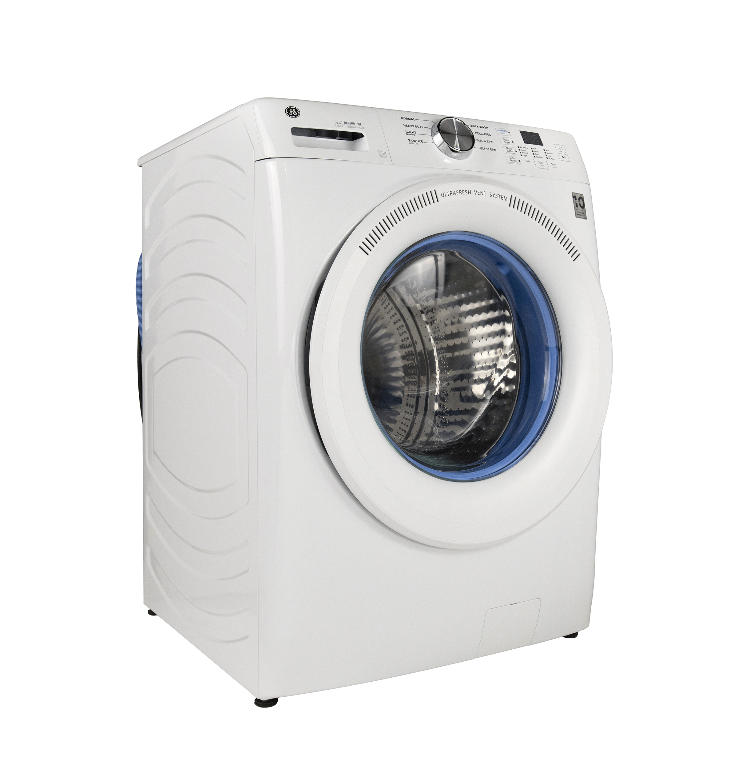 4.6 cu. ft. Capacity Smart Front Load Washer with UltraFresh Vent System with OdorBlock GFW350SSYWW