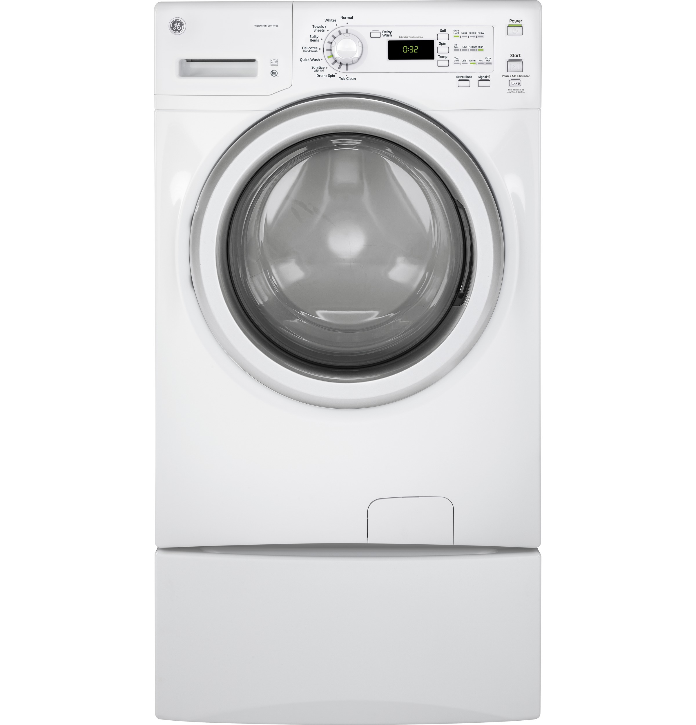 4.1 DOE Cu. Ft. Capacity Frontload Washer GFW400SCKWW