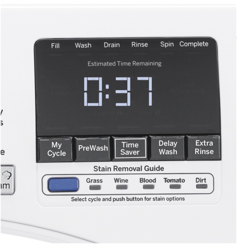 4.5 cu. ft. Capacity Front Load Washer with Steam GFW450SSMWW