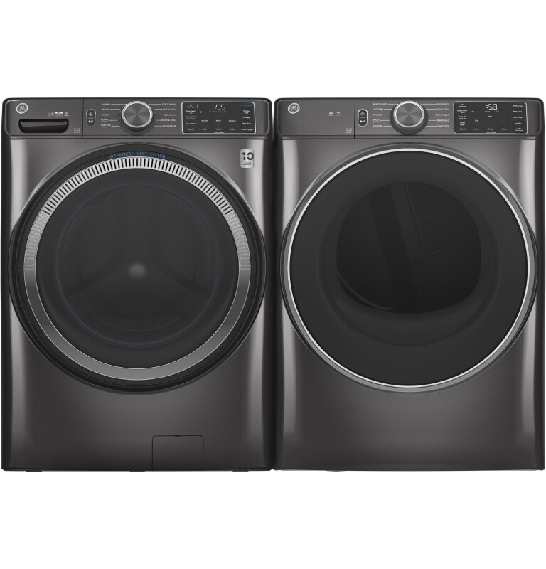 4.8 cu. ft. Capacity Smart Front Load Washer with UltraFresh Vent System with OdorBlock and Sanitize w/Oxi GFW550SPNDG