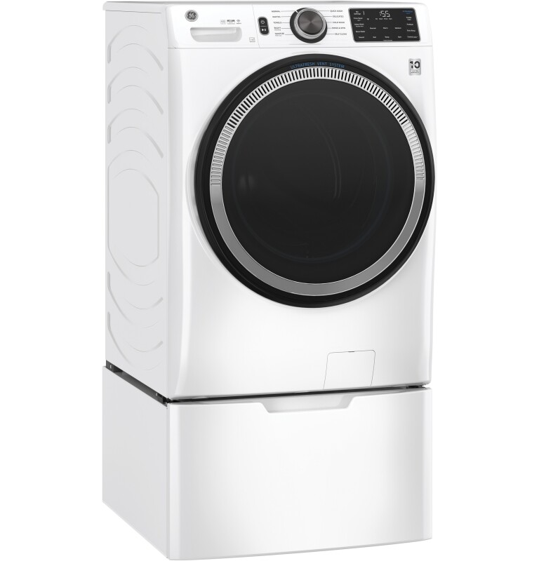 4.8 cu. ft. Capacity Smart Front Load Washer with UltraFresh Vent System with OdorBlock and Sanitize w/Oxi GFW550SSNWW