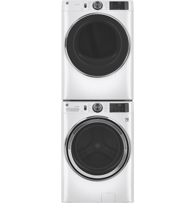 4.8 cu. ft. Capacity Smart Front Load Steam Washer with SmartDispense UltraFresh Vent System with OdorBlock and Steam GFW650SSNWW